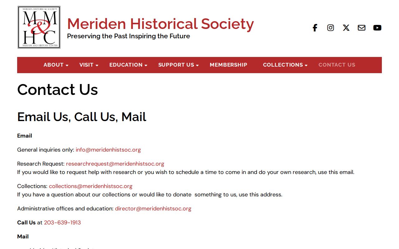 Meriden city directory research at the Historical Society